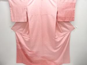 未使用品　霞に葉尽くし模様一つ紋付け下げ訪問着